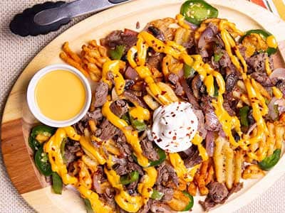 Loaded Philly Fries